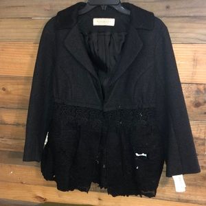 Nina Ricci tweed and lace jacket